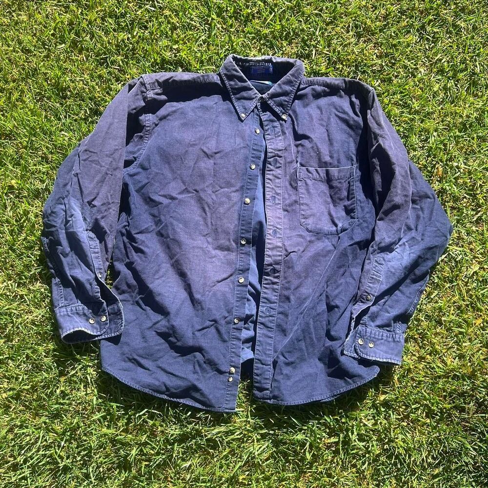 Pendleton Vancouver shirt distressed men’s size xl